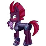  2018 alpha_channel anibaruthecat armor blush broken_horn equine female feral friendship_is_magic hair horn looking_at_viewer mammal my_little_pony my_little_pony_the_movie plushie simple_background solo tempest_shadow_(mlp) transparent_background twilight_sparkle_(mlp) unicorn 