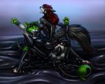  anthro duo fellatio female females_only forced oral quillu rape rubber sex tentacles trix_avenda 