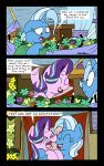  2018 bobthedalek comic dialogue duo english_text equine female feral friendship_is_magic horn mammal my_little_pony starlight_glimmer_(mlp) text trixie_(mlp) unicorn 
