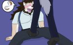  ballbusting canine cock_and_ball_torture feline lagoon_lounge lion male male/male mammal rai sousuke_(character) wolf 