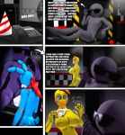  3d_(artwork) anon avian big_breasts bird blue_eyes bow breasts chica_(fnaf) chicken cum digital_media_(artwork) fellatio female five_nights_at_freddy&#039;s five_nights_at_freddy&#039;s_2 hi_res lagomorph male male/female mammal nipples nude oral penis pervertguy341 phone rabbit sex source_filmmaker toy_bonnie_(fnaf) video_games 