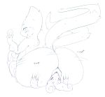 2018 ambiguous_gender anal antennae anthro anus bedroom_eyes belly big_butt blush buizel butt butt_grab butt_wiggle dragon duo eyes_closed facesitting fur goodra half-closed_eyes hand_on_butt holding_object huge_butt looking_back lumpsofcole lying mammal motion_lines nintendo nose_to_anus nude on_back oral overweight pok&eacute;mon pok&eacute;mon_(species) puffy_anus raised_tail rear_view rimming seductive sex sitting sketch smile smothering sweat video_games 
