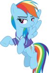  2018 absurd_res alpha_channel bedroom_eyes cutie_mark equine feathered_wings feathers female feral flying friendship_is_magic hair half-closed_eyes hi_res mammal my_little_pony pegasus rainbow_dash_(mlp) seductive shutterflyeqd simple_background solo transparent_background wings 