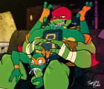  anal anthro balls brothers duo fellatio incest male male/male michelangelo_(tmnt) oral penis raphael_(tmnt) reptile rimming rise_of_the_teenage_mutant_ninja_turtles scalie sex sibling spiceboybebop teenage_mutant_ninja_turtles turtle 