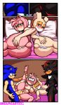  absurd_res amy_rose anal anal_penetration anthro big_breasts big_penis breasts comic cream_the_rabbit dreamcastzx1 female foursome group group_sex hedgehog hi_res huge_breasts huge_penis lagomorph male male/female mammal nude penetration penis rabbit sex shadow_the_hedgehog sonic_(series) sonic_the_hedgehog video_games 