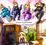  2018 animal_crossing anthro bayonetta bayonetta_(character) breasts canine clothed clothing cosplay crossover digital_media_(artwork) dog female fur hair hi_res isabelle_(animal_crossing) lucina mammal manpersonguy mario_bros metroid mrease nintendo princess_peach samus_aran shih_tzu skinsuit slightly_chubby smile solo super_smash_bros tight_clothing video_games yellow_fur zero_suit 