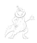  angry breastless dinopotamus female invalid_tag line_art lizard magic ravita remaster reptile scalie snarling solo sorceress_(spyro) spyro_the_dragon video_games wand 