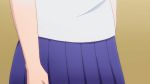  ameno_sagiri_(yuragisou_no_yuuna-san) animated animated_gif breasts large_breasts panties pleated_skirt school_uniform serafuku skirt underwear white_panties yuragisou_no_yuuna-san 