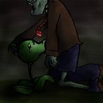  peashooter plants_vs_zombies tagme zombie 