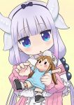  1girl hataraku_saibou kanna_kamui kobayashi-san_chi_no_maidragon platelet_(hataraku_saibou) tagme 