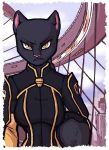  anthro clothing feline female fur glue_studios looking_at_viewer luraiokun mammal panther rimba_racer tamira_(rimba_racer) yellow_eyes 