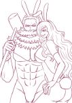  1boy 1girl age_difference artist_request breasts charlotte_katakuri charlotte_smoothie one_piece smile 