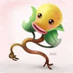  2017 ambiguous_gender bellsprout digital_media_(artwork) nintendo pok&eacute;mon pok&eacute;mon_(species) solo tsaoshin video_games 