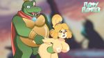  animal_crossing animated anthro anthro_on_anthro areola balls bent_over big_dom_small_sub breasts butt canine cape clothing crocodilian crossover crown cum cum_on_penis dog donkey_kong_(series) erection fangs female fleppyflepster floppy_ears from_behind_position headgear hi_res isabelle_(animal_crossing) king king_k_rool kremling male male/female mammal mostly_nude musclegut nintendo nipples nude open_mouth orgasm pecs penis reptile royalty scalie sex sharp_teeth shih_tzu size_difference smile standing super_smash_bros._ultimate teeth tongue video_games 