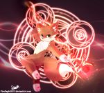  &lt;3 2018 ambiguous_gender anthro blush butt_pose cat claws cute feline jumping kanji magic male mammal paws senz staff 