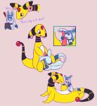  ! 2018 ampharos animal_genitalia animal_penis blush book canine collar cowgirl_position cum cum_in_pussy cum_inside dialogue duo ear_piercing eeveelution english_text fellatio female fondling freya_howell glaceon lying male male/female mammal nintendo on_top oral penetration penis piercing pok&eacute;mon pok&eacute;mon_(species) pok&eacute;mon_mystery_dungeon sex simple_background text tongue tongue_out vaginal vaginal_penetration video_games wanderlust willjheraforfood 