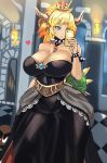  2018 alternate_species animal_humanoid big_breasts bowser bowsette_meme breasts chigusa_amano clothed clothing collar crossgender crown female hi_res huge_breasts humanoid hybrid koopa koopahime mammal mario_bros nintendo phone pointy_ears scalie selfie solo spiked_collar spikes standing super_crown thick_thighs video_games wide_hips 