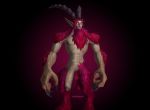  balls beard claws facial_hair horn humanoid_penis male mmoboys_(artist) not_furry penis satyr skul&#039;vrax solo video_games warcraft 