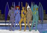  angela delilah demona elisa_maza fab gargoyles ophelia 