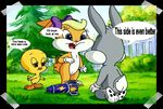  baby_looney_tunes bugs_bunny lola_bunny tagme tweety 