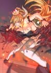  artist_request blonde_hair blue_eyes blush bowsette bracelet breasts breathing_fire cleavage collar covered_nipples crown downscaled dress duplicate earrings fire frilled_legwear garter_straps high_heels highres horns jewelry large_breasts long_hair mario_(series) new_super_mario_bros._u_deluxe panties pantyshot personification resized sharp_teeth shell spiked_armlet spiked_bracelet spiked_collar spiked_shell spikes super_crown teeth thighhighs torn_clothes torn_dress torn_legwear underwear white_legwear white_panties 