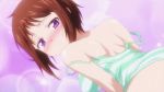  10s 1girl animated animated_gif ass blush brown_hair okusama_ga_seito_kaichou! purple_eyes short_hair solo wakana_ui 