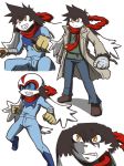  angry anthro armor black_fur cat clothed clothing cosplay crossover feline fur getter_robo helmet hi_res jacket jeans joystick klonoa klonoa_(series) long_ears male mammal pants pilot_suit scarf simple_background sitting smile solo star★man video_games white_background white_fur yellow_eyes 