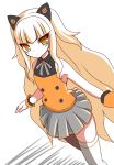  alice360 armpits bangs blonde_hair buttons cosplay elsword eve_(elsword) facial_mark forehead_jewel highres long_hair 