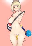  absurdres animal_penis areolae bag bestiality between_breasts blonde_hair blush breasts clitoris collarbone commentary_request cosmog duffel_bag erect_clitoris erection fat_mons gen_7_pokemon green_eyes highres ikisugiusu inverted_nipples large_breasts lillie_(pokemon) nipples nude penis pink_background pokemon pokemon_(creature) pokemon_(game) pokemon_sm puffy_nipples pussy sagging_breasts sex simple_background strap_cleavage testicles unaligned_breasts uncensored vaginal 