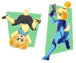  2018 4rch absurd_res animal_crossing anthro blush bra breasts camel_toe canine clothed clothing digital_media_(artwork) eyewear female fur hair hi_res humanoid isabelle_(animal_crossing) looking_at_viewer mammal metroid nintendo open_mouth pawpads paws simple_background smile solo sports_bra spread_legs spreading standing teeth text tight_clothing tongue under_boob underwear upside_down video_games wii_fit wii_fit_trainer yoga_pants zero_suit 