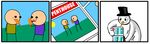  cyanide_and_happiness frosty_the_snowman tagme webcomic 