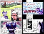  2017 comic dialogue duo english_text equine explosion feathered_wings feathers female forest friendship_is_magic hair horn landscape male mammal mountain my_little_pony outside size_difference tadpoledude taur tears text tirek_(mlp) tree twilight_sparkle_(mlp) winged_unicorn wings 