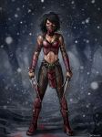  artwork combat drawing mileena mortal 