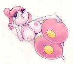  big_breasts big_eyes black_eyes breasts draw_me_like_one_of_your_french_girls female front_view huge_breasts humanoid lying medicham nintendo nipples not_furry on_side pale_skin pink_nipples pok&eacute;mon pok&eacute;mon_(species) simple_background solo thick_lips thick_thighs video_games white_background white_pupils wide_hips ɯ(_&ndash;_&ndash;_)ɯ 
