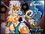  anthro breasts cape clothed clothing darkfang100 darkfangcomics ear_piercing facial_piercing female fur hair headband loincloth mammal monkey navel navel_piercing nose_piercing nose_ring pale_skin piercing primate skimpy stealth_the_series sun_goddess_emma white_fur white_hair 