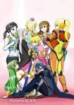  metroid nintendo princess_peach princess_zelda samus_aran tagme wii_fit_trainer 