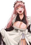  cleavage garter_belt kamiyama_aya maid tagme 