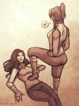  2girls asami_sato iahfy korra legend_of_korra multiple_girls 