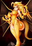 big_breasts breasts crossgender female godzilla_(series) humanoid kaiju kaiju_girls_(webcomic) king_ghidorah thick_thighs wide_hips witchking00 