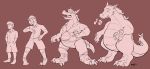  belly big_belly clothing digitigrade dragon dungeons_&amp;_dragons fire fire_breathing growth human human_to_anthro male mammal scalie shocked size_transformation sketch slightly_chubby stickmanwww surprise torn_clothing transformation western_dragon 