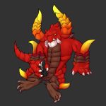  cum dragalia_lost dragon erection grizzlesbear ifrit_(dragalia_lost) male penis solo 