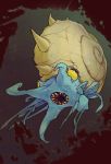  monster msh no_humans omastar pokemon pokemon_(creature) shell slit_pupils solo spikes teeth tentacles yellow_sclera 