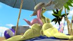  3d_(artwork) anus beach big_butt breasts butt digital_media_(artwork) equine female fluttershy_(mlp) friendship_is_magic hair hat horse looking_at_viewer mammal my_little_pony nipples nude pervertguy341 pink_hair pony presenting presenting_hindquarters presenting_pussy pussy seaside side_boob source_filmmaker spread_legs spreading 