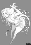  anthro bulge clothed clothing crossdressing gang_xi_siyu girly greyscale lazydez looking_at_viewer male mammal monochrome mouse rodent smile solo standing thick_thighs 