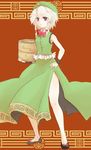  bad_id bad_pixiv_id cosplay hat hong_meiling hong_meiling_(cosplay) izayoi_sakuya setsugeka_tumugi short_hair solo touhou 