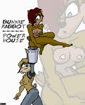  archie_comics bunnie_rabbot sally_acorn sonic_team tagme 