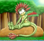  chipthehedgehog cute fan_character female ichtaca invalid_tag mayan nude quetzalcoatl reptile scalie series snake sonic_(series) swim water 
