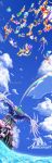  bancliff blonde_hair blue_hair blue_sky chrono_cross cloud commentary_request day draggy glenn guile_(chrono_cross) highres hoshi_no_ko imomushi_(ioment) karsh kid_(chrono_cross) leah long_hair lynx marcy_(chrono_cross) miki_(chrono_cross) multiple_boys multiple_girls nikki_(chrono_cross) outdoors poshul razzly rena_(chrono_cross) riddel serge short_hair skelly sky tsukuyomi_(chrono_cross) zoah 