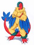  anthro archeops avian breasts claws feathered_wings feathers female nintendo nude pok&eacute;mon pok&eacute;mon_(species) solo tierafoxglove video_games wings 