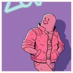  2018 anthro anthrofied clothing diglett jacket james_turner male nintendo pok&eacute;mon pok&eacute;mon_(species) shadow solo video_games 